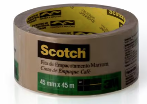 FITA EMB. MARROM 45X45MTS SCOT